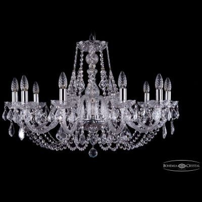Люстра Bohemia Ivele Crystal 1406/10/300/Ni/Leafs