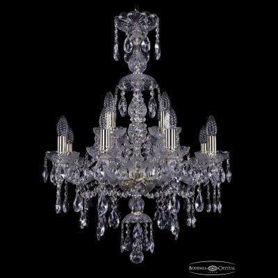 Люстра Bohemia Ivele Crystal 1415/8+4/200/XL-76/G