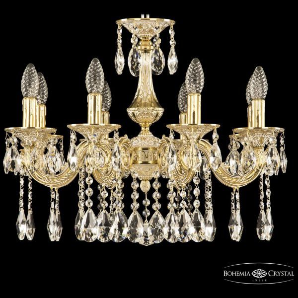 Люстра бронзовая 71101/8/175 A GW Bohemia Ivele Crystal