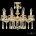 Люстра бронзовая 71101/8/175 A GW Bohemia Ivele Crystal