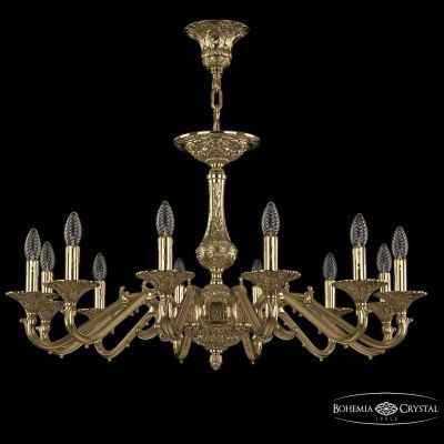 Люстра бронзовая 72102/12/300 G Bohemia Ivele Crystal