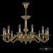 Люстра бронзовая 72102/12/300 G Bohemia Ivele Crystal