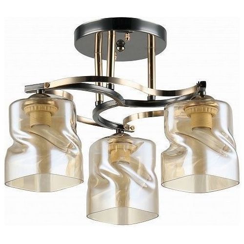 Люстра Linvel LV 9360/3 Акира Чёрный/золото Е27 40W