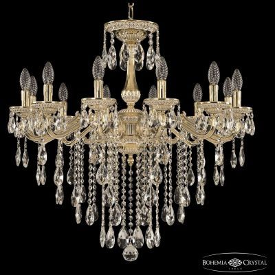 Люстра бронзовая 75102/12/250 B GW Bohemia Ivele Crystal