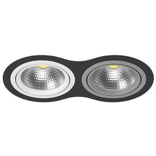 Встраиваемый точечный светильник i9270609 черный/белый/серый Intero 111 Lightstar