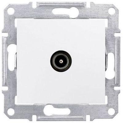 Розетка TV оконечная Schneider Electric Sedna Белый 1dB