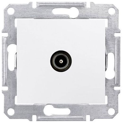 Розетка TV оконечная Schneider Electric Sedna Белый 1dB