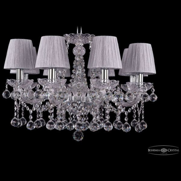 Люстра Bohemia Ivele Crystal 1413/8/200/Ni/Balls/SH6