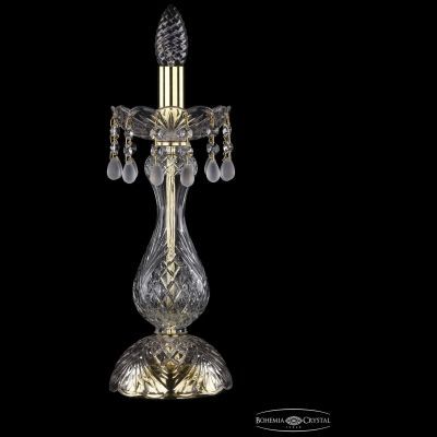 Настольная лампа Bohemia Ivele Crystal 1410L/1-35/G/V0300