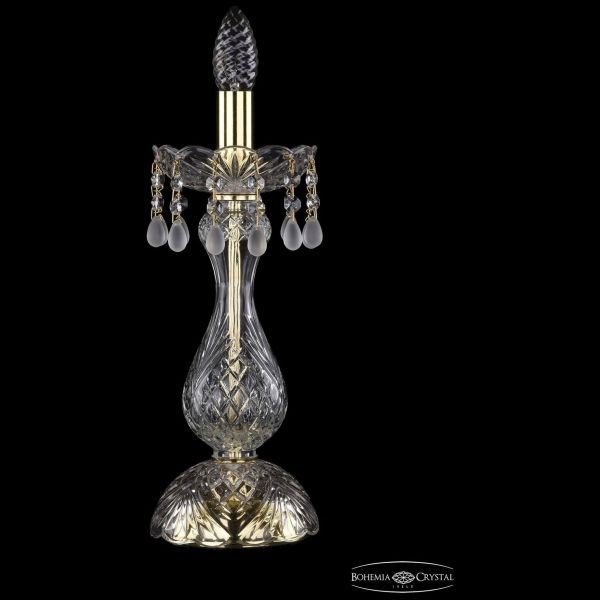 Настольная лампа Bohemia Ivele Crystal 1410L/1-35/G/V0300