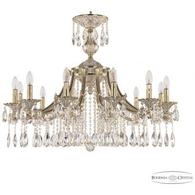 Люстра бронзовая 72211/12/300 A GW Bohemia Ivele Crystal