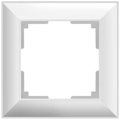 Рамка на 1 пост Werkel W0012201 белый (WL14-Frame-01)