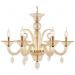Подвесная люстра Crystal Lux Caetano SP-PL6 Amber Caetano