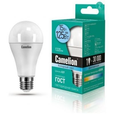Светодиодная лампа Camelion LED15-A60/845/E27