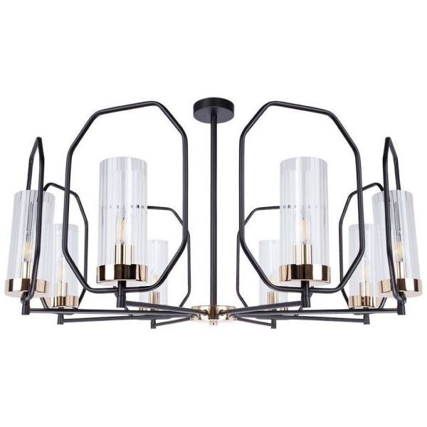 Подвесная люстра Arte Lamp Celaeno A7004PL-8BK