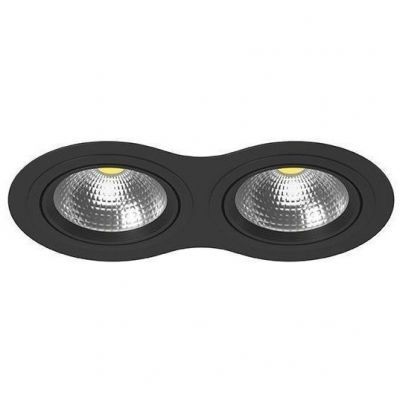 Встраиваемый точечный светильник i9270707 черный Intero 111 Lightstar