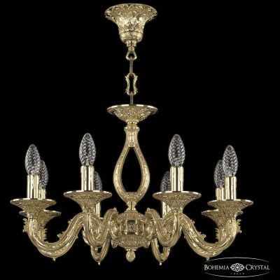 Люстра бронзовая 71301/8/175 G Bohemia Ivele Crystal