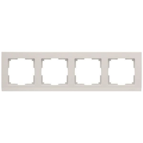 Рамка 4-местная Werkel W0041803 слоновая кость (WL04-Frame-04-ivory)