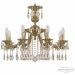 Люстра бронзовая 72211/8/210 A G Bohemia Ivele Crystal