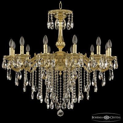 Люстра бронзовая 75102/12/300 B G Bohemia Ivele Crystal
