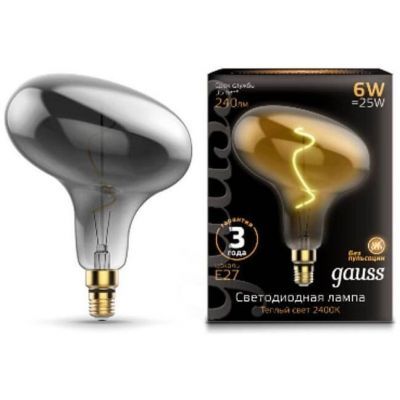 Лампа светодиодная филаментная Gauss 165802008 Loft