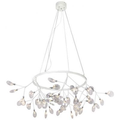 Подвесная светодиодная люстра Crystal Lux Evita SP45 D White/Transparent Evita