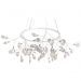 Подвесная светодиодная люстра Crystal Lux Evita SP45 D White/Transparent Evita