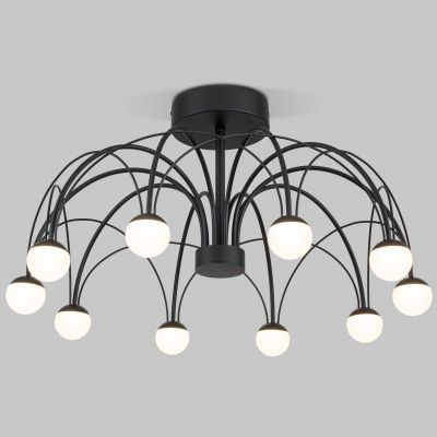 Потолочный светодиодный светильник Ragno Eurosvet 90035/10  LED черный
