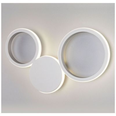 Настенный светильник Eurosvet 40141/1 LED серебро Rings
