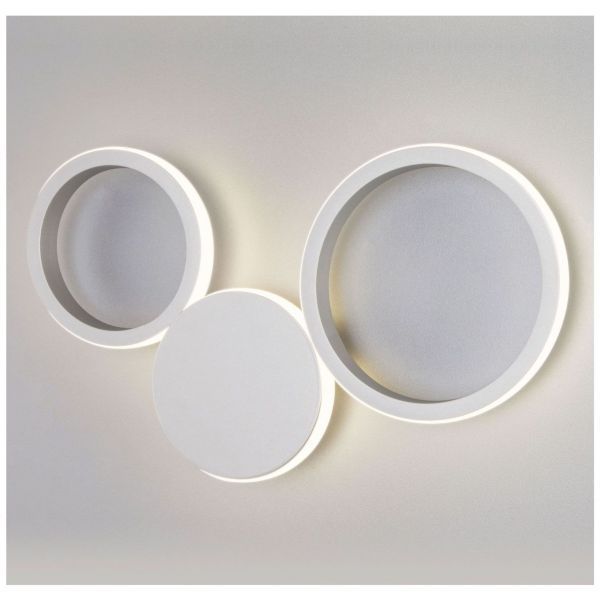 Настенный светильник Eurosvet 40141/1 LED серебро Rings