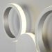 Настенный светильник Eurosvet 40141/1 LED серебро Rings