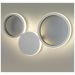 Настенный светильник Eurosvet 40141/1 LED серебро Rings
