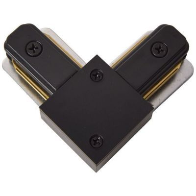 Коннектор угловой для однофазного трека G85402 BK Gerhort