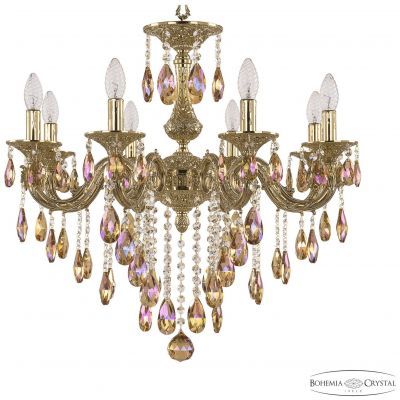 Люстра бронзовая 71101/8/210 B G K777 Bohemia Ivele Crystal
