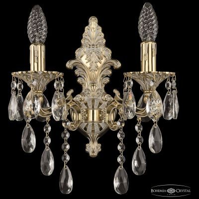 Бра бронзовые 7202B13/2/125 B GW Bohemia Ivele Crystal