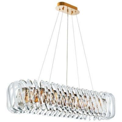 Подвесная хрустальная люстра Megan Divinare 7568/18 SP-12