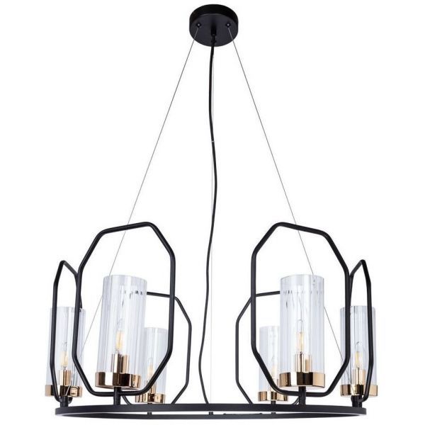 Подвесная люстра Arte Lamp Celaeno A7004SP-6BK