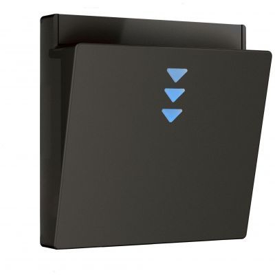 Накладка для электронного карточного выключателя (черный матовый) W1163108 Werkel