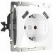 Розетка с з/к со шторками + USB Werkel W1171501 белый (WL01-SKGS-USBx2-IP20)