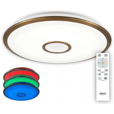 Потолочный светодиодный светильник Citilux СтарЛайт CL70383RGB