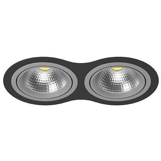 Встраиваемый точечный светильник i9270909 черный/серый Intero 111 Lightstar