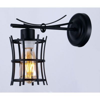 Бра Linvel LB 9283/1 Ванкувер Черный E27