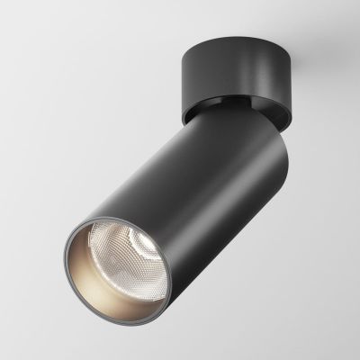 Потолочный светодиодный светильник Maytoni Technical C055CL-L12B4K-W-B Focus LED