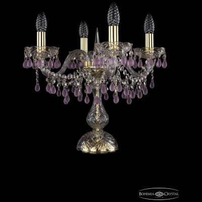Настольная лампа Bohemia Ivele Crystal 1410L/4/141-39/G/V7010