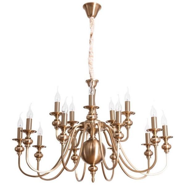 Подвесная люстра Arte Lamp Passoni A6097LM-15PB