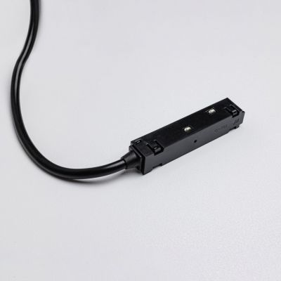 Ввод питания для магнитных трековых шинопроводов MKA-2-PC-B Черный