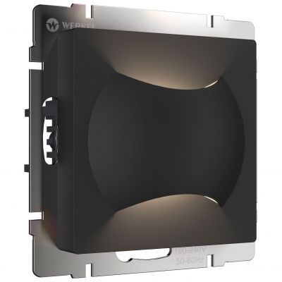 Встраиваемая LED подсветка Moon (черный матовый) W1154508 Werkel