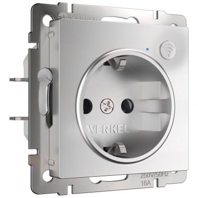 Розетка Wi-Fi (серебряный) Werkel W1171606