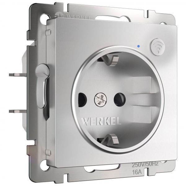 Розетка Wi-Fi (серебряный) Werkel W1171606