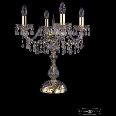 Настольная лампа Bohemia Ivele Crystal 1410L/4/141-47/G/V0300